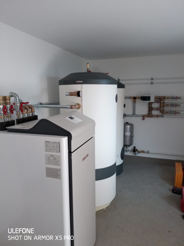 Stiebel Eltron talajszondás geotermikus hőszivattyú telepítés